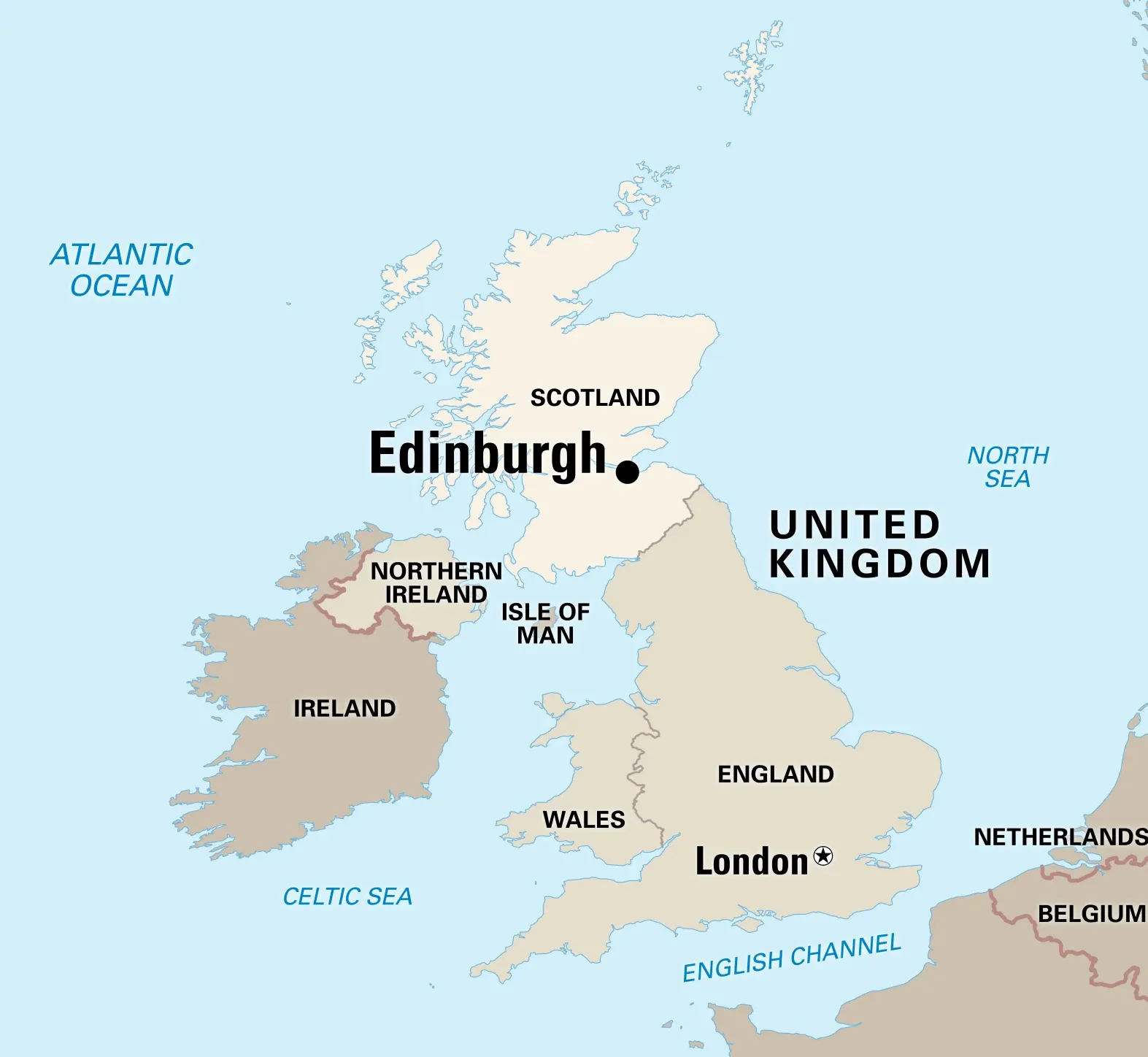Edinburgh Map